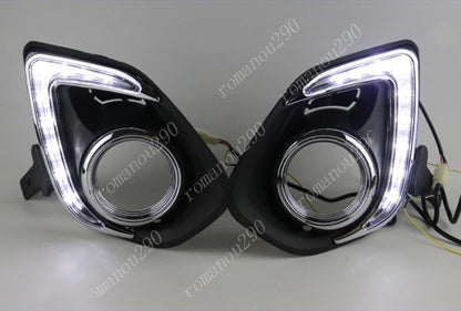 ya 14 9.20 zhengce for Mitsubishi RVR for Outlander Sport 2013-2015 LED DRL Lights/Turn Signal-1
