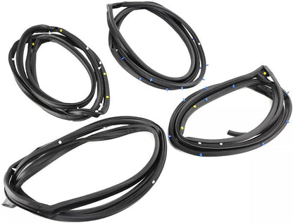 ya 10 9.16 baidi 4 x for Corolla 2007-2013 Front Rear Door Weatherstrip Rubber Circle