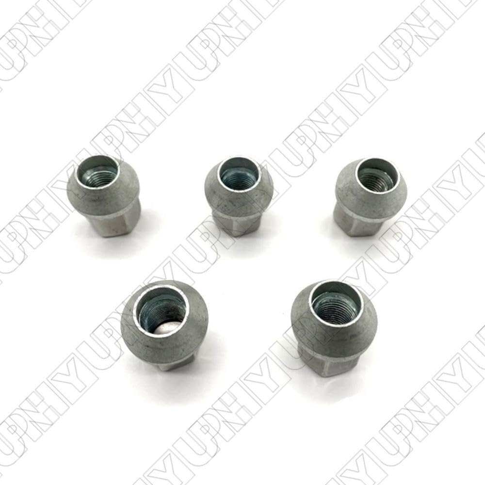 ya 5 8.10 5Pcs Wheel Nuts LR001381 for Land Rover Freelander2 LR2 for Range for Rover Evoque/Velar