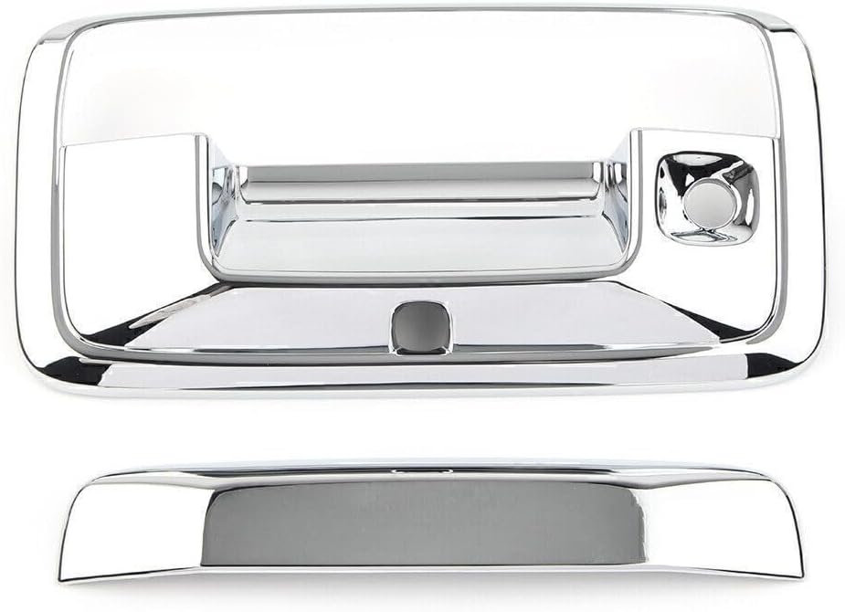 ya 4 8.14 Car Rear Car Door Handle Cover Trim for Chevrolet Colorado 2015-2020 Chrome