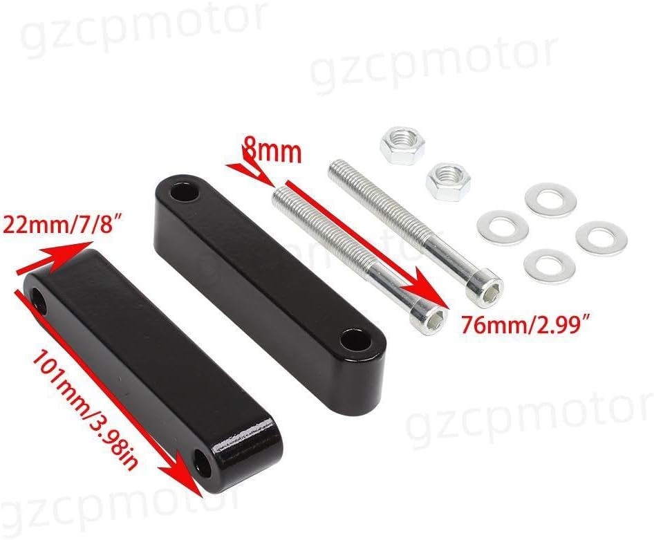 ya 23 10.7 baidi 21-inch fender riser relocator bracket kit for Harley Road King Electra Glide custom-made -