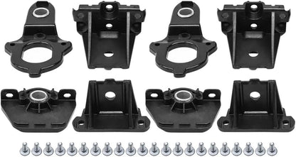 ya 5 8.10 2X Front Headlight Bracket Repair Kit For 2016-19 7 Series G11 G12 63117440362