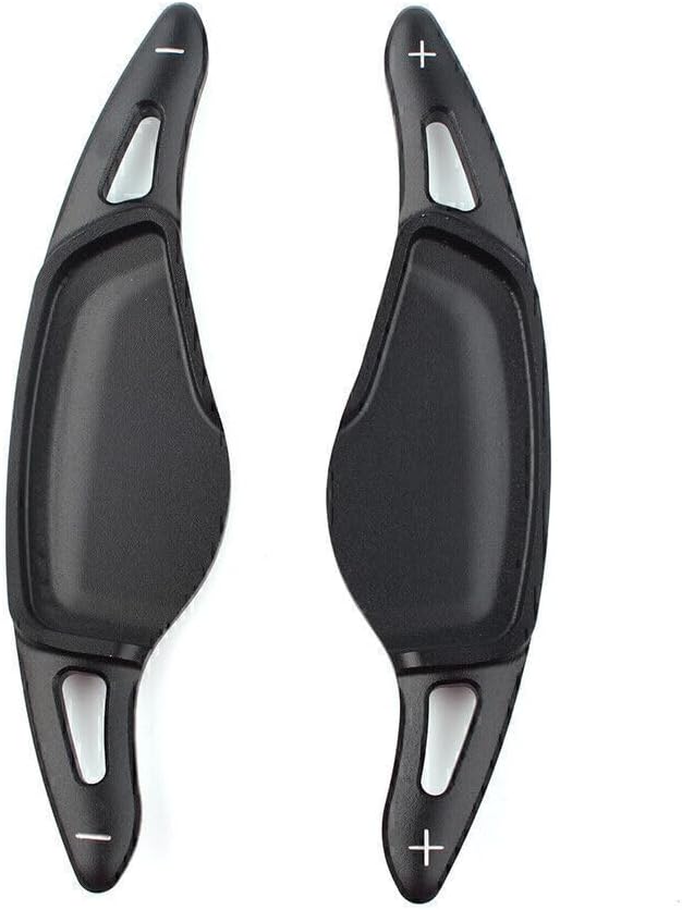 ya 10 9.16 zhengce 2x Aluminum Steering Wheel Paddle Shifter for BMW 5 7 Series X3 X4 X5 Black