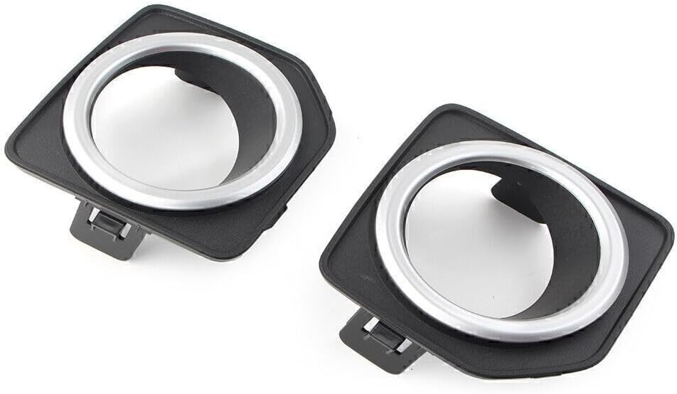 ya 2 8.15 Pair Front Bumper Fog Lamp Cover Bezel for Land Rover lander 2 2014-2016