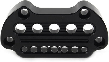 ya 6 8.24 baidi Black Indicator Handlebar Top Clamp for Harley Sportster XL883 XL1200 Dyna