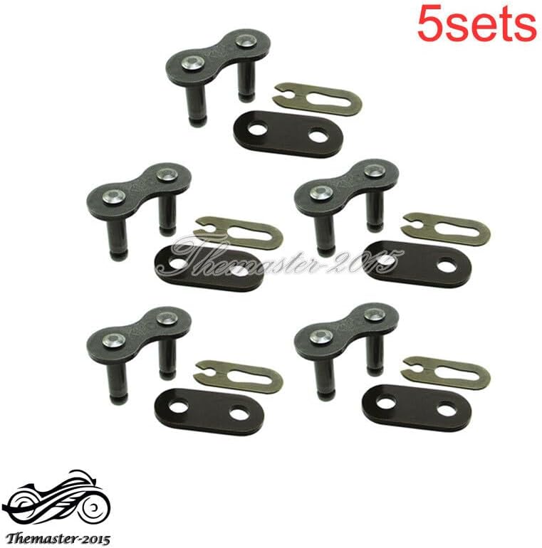 ya 5 8.24 baidi KMC 420 Chain Master Link For Pit Bike Moped Go Kart ATV Quad Kandi Taotao
