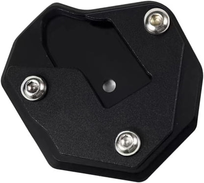 ya 2 8.15 Side Stand Enlarge Kickstand Pad Black for Suzuki HAYABUSA GSX1300R 2008-2021