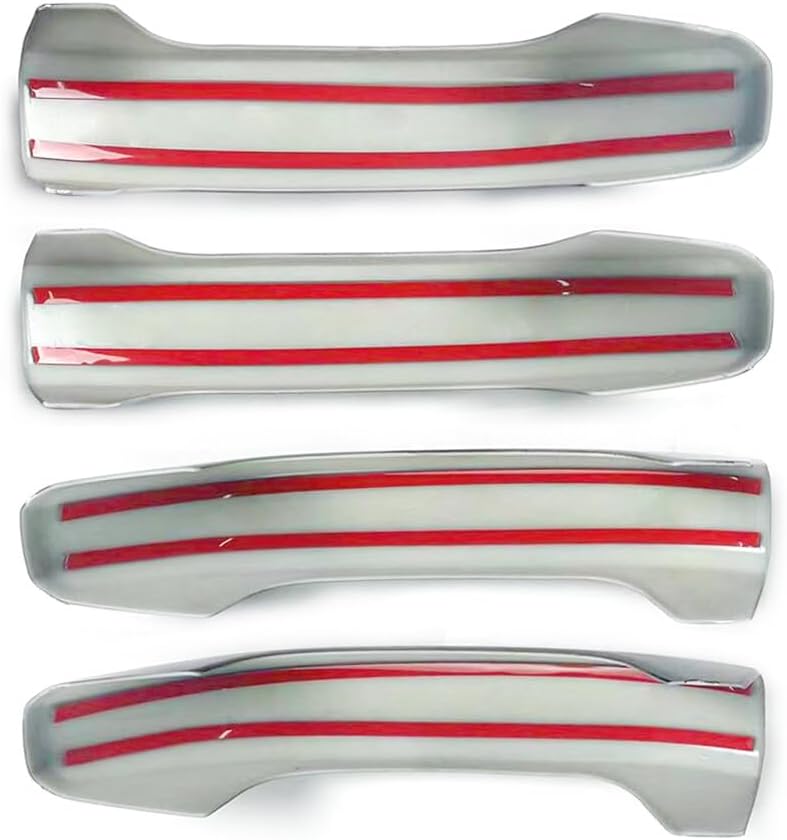 ya 10 9.16 baidi for 2014-2024 for Chevy for Silverado for GMC for Sierra Gloss Black Door Handle Covers w/PsgrKH