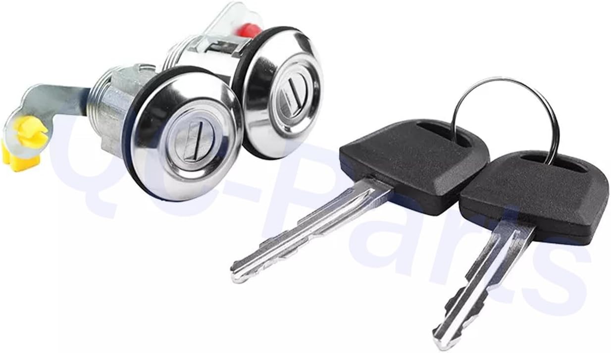 ya 5 8.24 baidi Suitable for Mitsubishi L200 96-06 Right and Left 2 Door Lock Rod and Key Set YE05506A