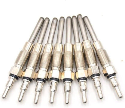 ya 4 8.14 USA 8 PCS ZD-11 Glow Plugs FIT F-250 F4TZ-12A342-BA diesel F250 E350 7.3L V8 NEW