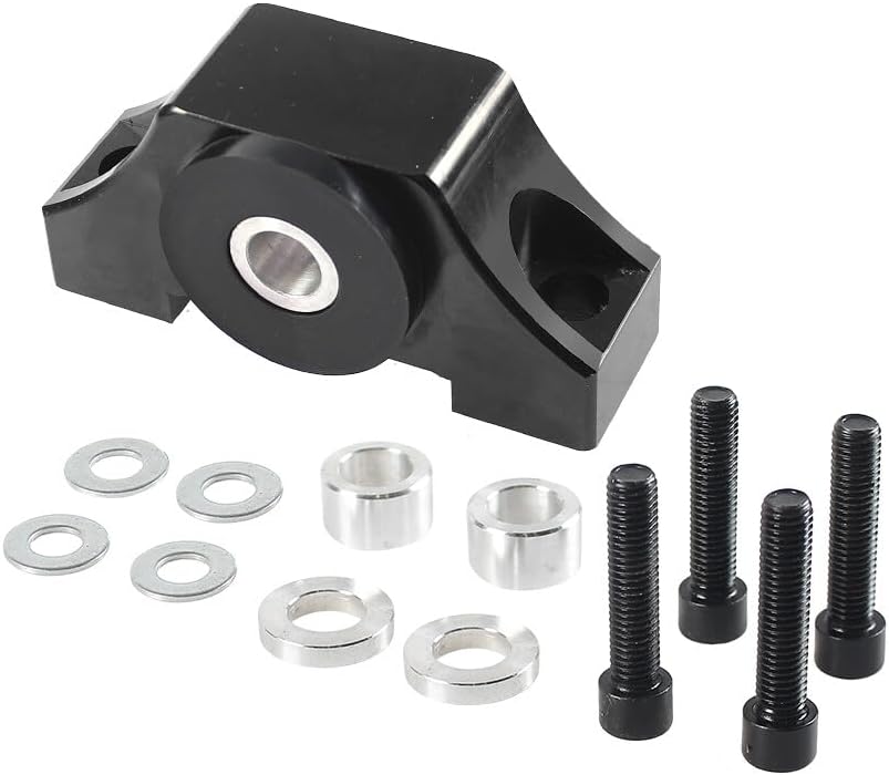 ya 4 8.8.2 Engine Billet Motor Torque Mounting Bracket Kit for Honda for Civic EK EG 88-00 Black 