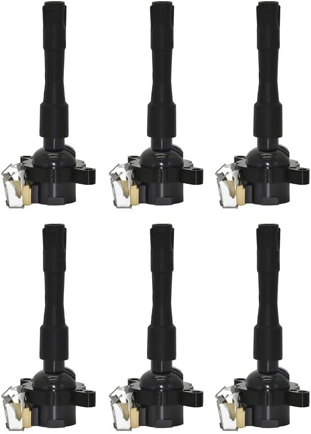 ya 9 10.24 6-piece ignition coil kit suitable for BMW 325i, 323i, 2.5L, 740iL, X5, 540i, 4.4L, 330i, 530i, UF300-