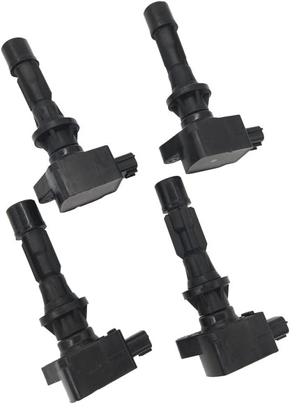 ya 4 8.14 Set of 4PCS Ignition Coil LFB6-18-100 Fits for Mazda 5 2006-2008 2.3L-L4 5C1741