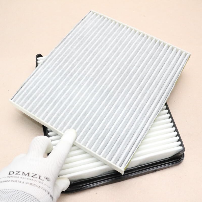 ya 23 10.7 baidi Engine + Carbon Compartment Air Filter Combo Kit for Hyundai Sonata 2011-2015 L4 2.4L-