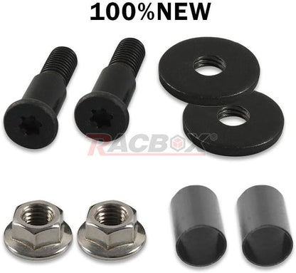 ya 10 9.16 baidi Pair Black Tailgate Door Latch Striker Bolt Set for Chevy for GMC for Cadillac for Hummer