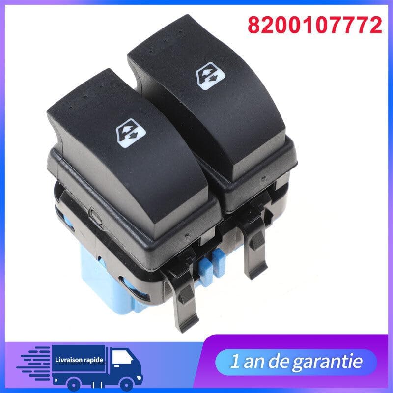 ya 4 8.8 Bouton Leve VITRE Avant Gauche ET Droit Pour for Renault for Clio 2 CON for T 8200107772