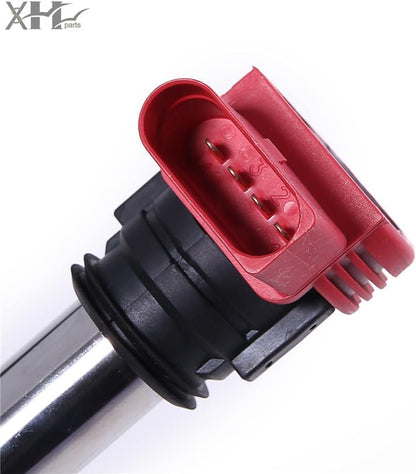 ya 9 10.24 6Pcs Red Ignition Coils for Audi A4 A5 A6 A8 Q5 for VW Touareg 06-13 06E 905 115E