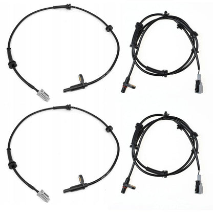 ya 9 10.24 4XABS Wheel Speed Sensor Front Rear L&R Fit Rogue 08-13 Rogue Select 14-15FWD