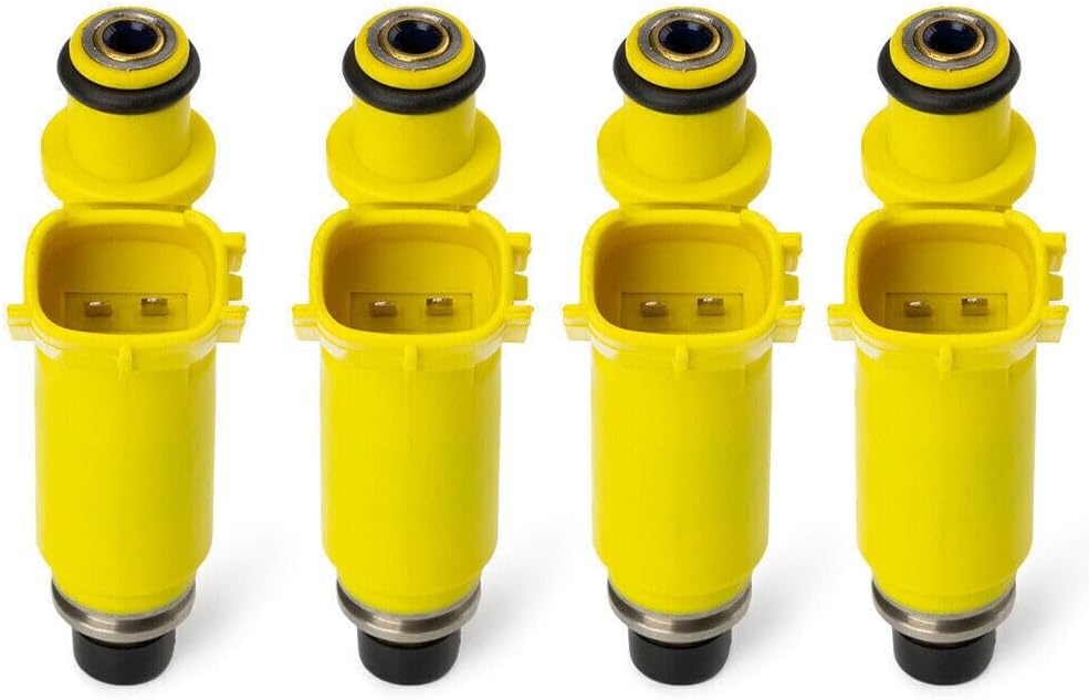 ya 4 8.8 4 pcs 23250-28050 Fuel Injector Flow Match for Toyota RAV4 2.0L 2001 2002 2003