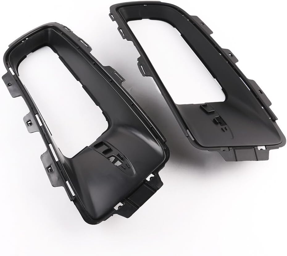 ya 9 10.24 Left & Right Front Lower Bumper Fog Light Lamp Grill Cover for BMW 07-09 for X5 E70