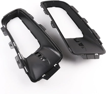 ya 9 10.24 Left & Right Front Lower Bumper Fog Light Lamp Grill Cover for BMW 07-09 for X5 E70