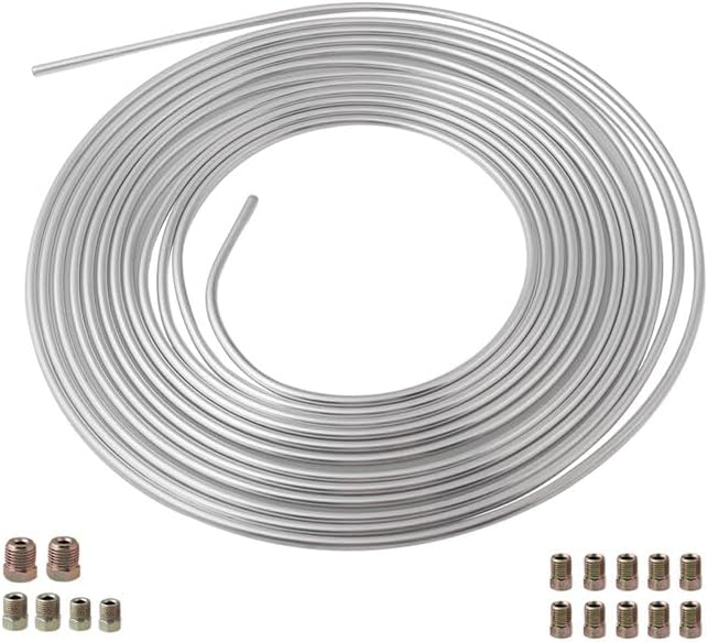 ya 10 9.16 baidi Automotive galvanized iron brake pipe 3/16 inch 25 foot coil roller joint kit