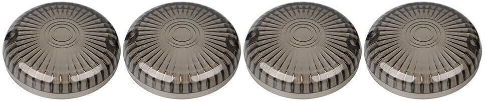 ya 4 8.8.2 Turn Signal Lens Smoke Cover Fit for Yamaha Road Star/V Star 1100 /Vmax 1200 1700 4x