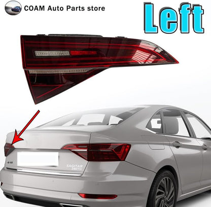ya 4 8.14 Rear bumper inner tail light brake light for VW for JETTA/SAGITAR 2019-2021 left side 