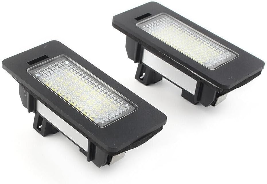 ya 4 8.10 Fit for Porsche Cayenne Touareg LED Number License Plate Lamps Lights Decoder
