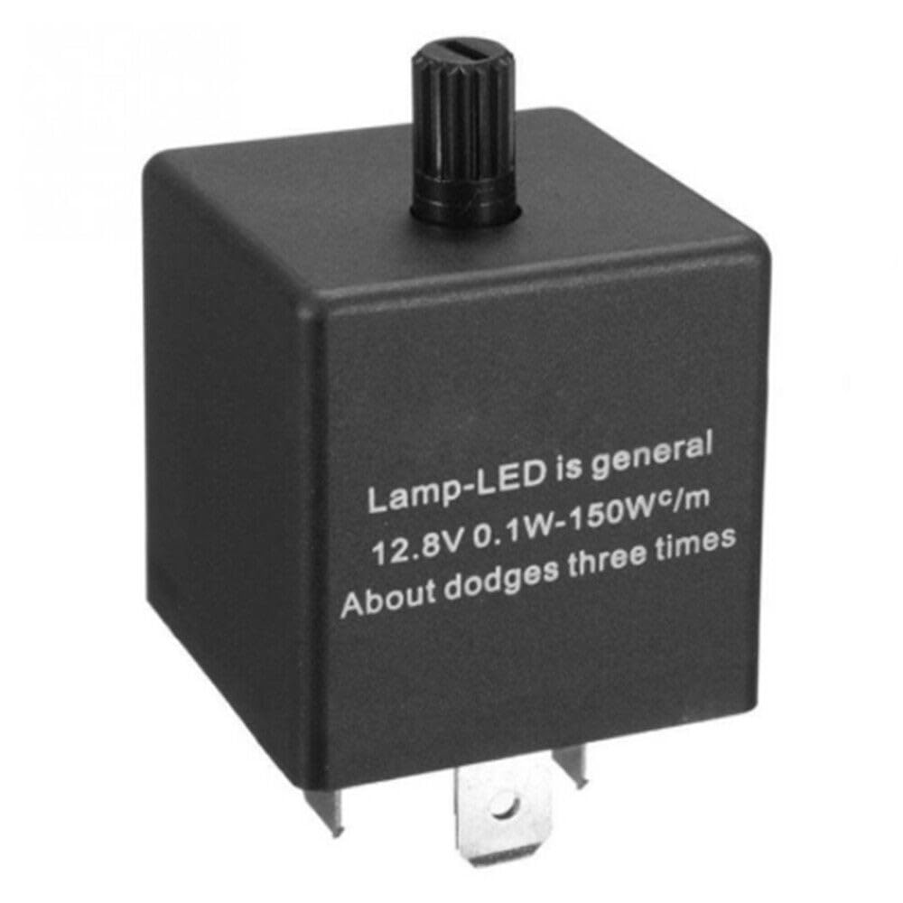ya 13 9.15 baidi LED Turn Signal Relay 12V Load Independent Motorcycle Turn Signal Relay Relay Flasher 3 Pole-
