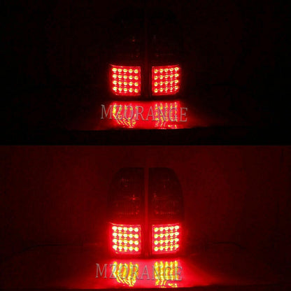 ya 7 8.24 baidi Smoked LED Brake Tail Light Rear Lamp Refit for Toyota Prado LC90 FJ80 1998-2002