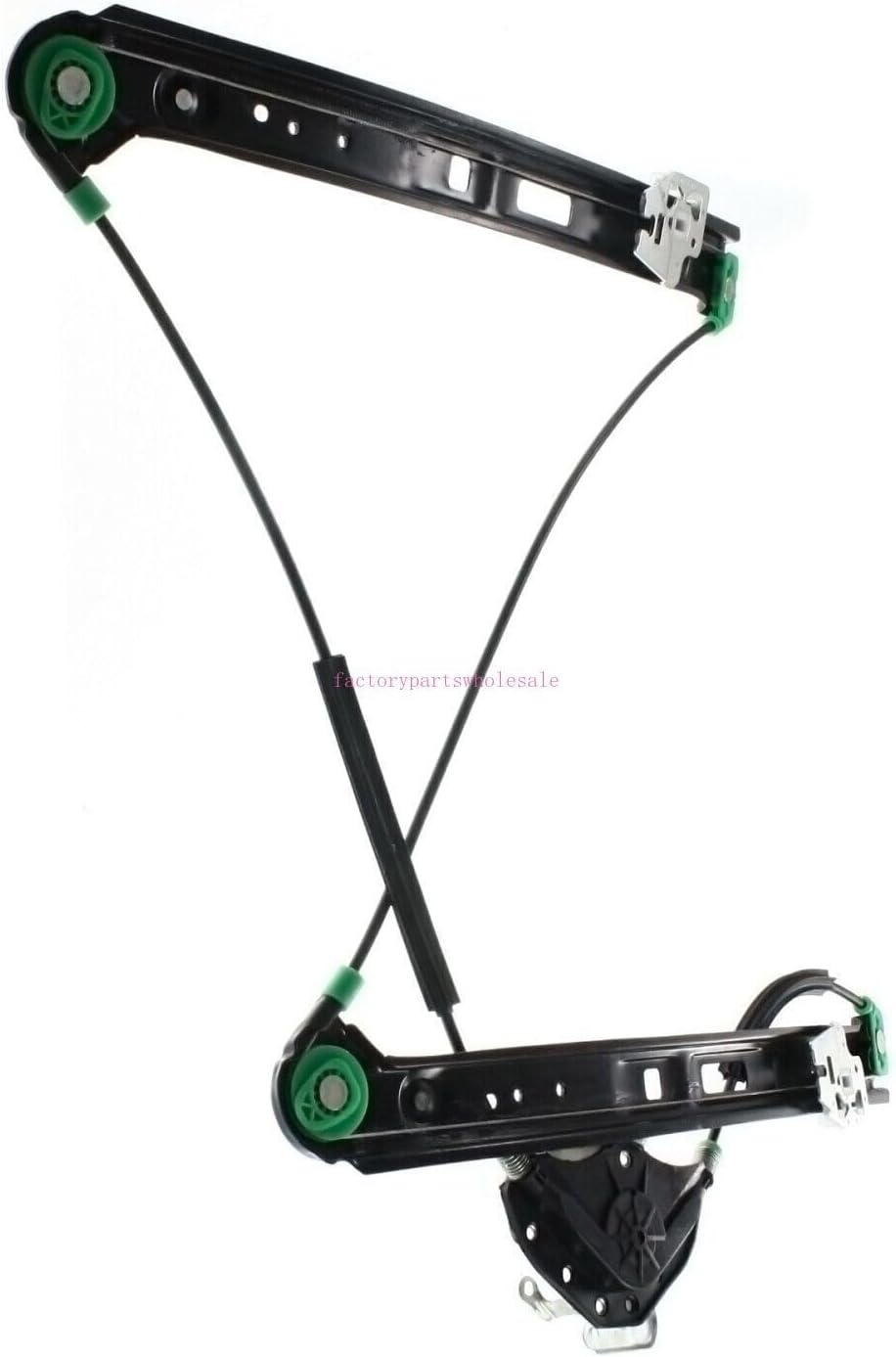 ya 12 10.8 baidi Set of 2 Front Window Regulator For 2001-2005 for BMW 325i 2000 323i 51337020659/60
