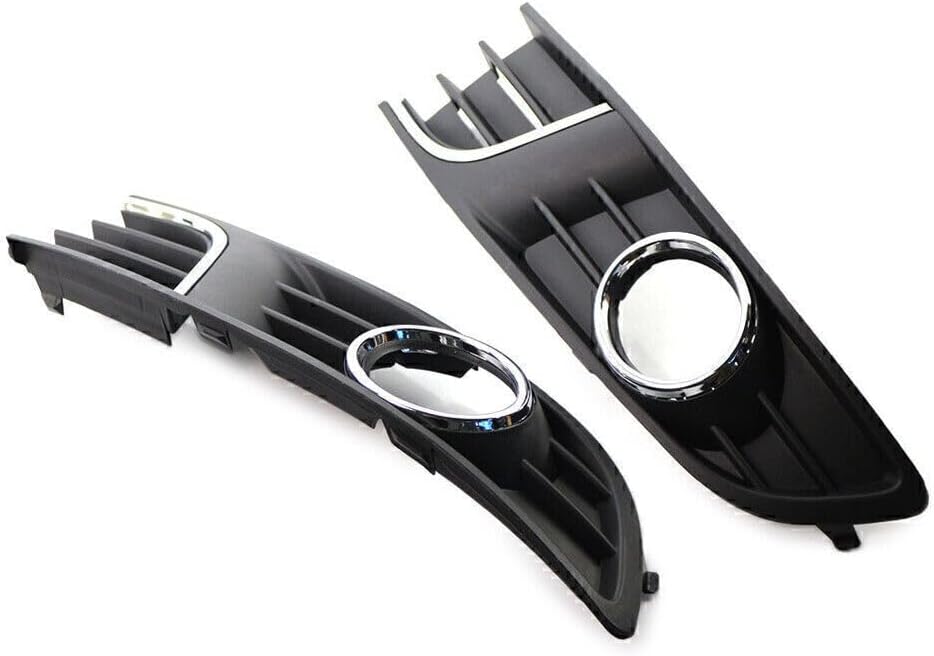 ya 4 8.8 Front bumper fog light protection cover for VW Polo 2011-2013 2012 6QD854661A 6QD854662A