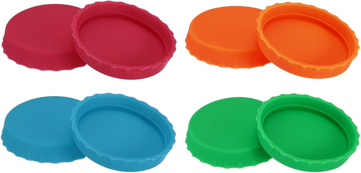 ya 14 9.20 baidi Silicone Soda Can Lids, 4Pcs Drink Cans Cover Cap Red/Orange/n/Blue-1