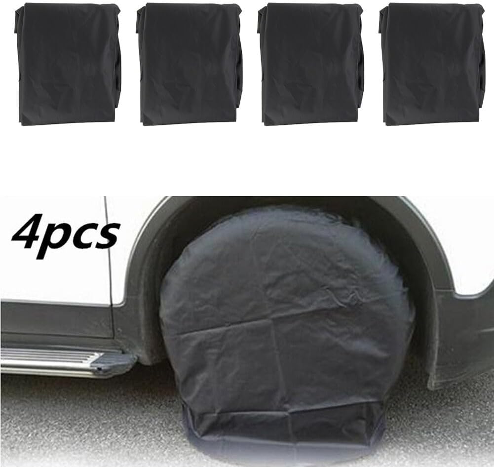 ya 13 9.15 baidi 4X 32'' Wheel Tire Covers for Trailers and Vehicles Rust and Paint for