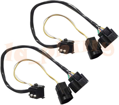 ya 9 10.24 1Pair Front Outside Door Handle Wire Harness Black for CTS 09-14 Left & Right