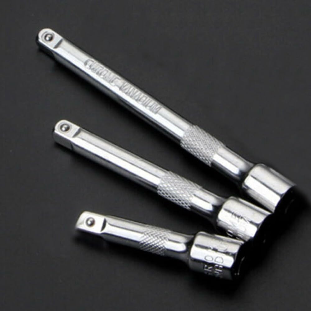 ya 14 9.20 baidi 3Pcs Extension Extender Bar Set 1/4inch Drive Ratchet Wrench Socket Practial New-1