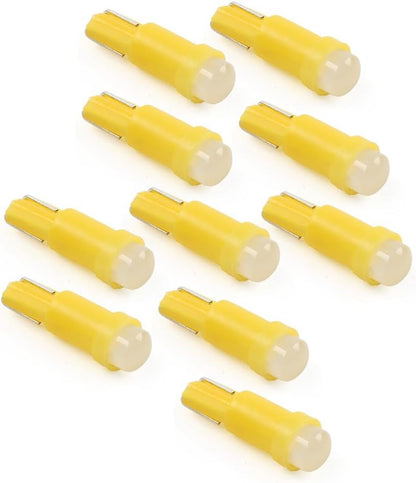 ya 2 8.15 Car Instrument Bulb Yellow Light Indicator T5 1 SMD Light Dashboard Gauge