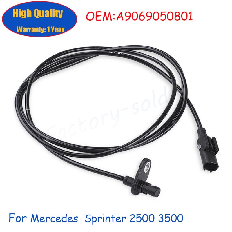 ya 2 8.15 Pack ABS Sensor for Mercedes for Freightliner Sprinter 2500 3500 A9069050801