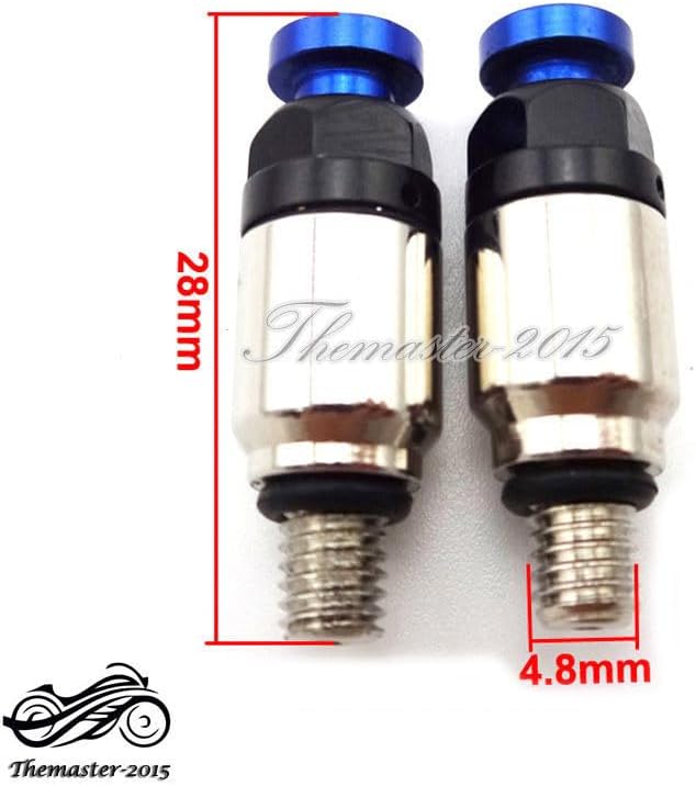 ya 6 8.24 baidi 0.8mm Front Fork Air Bleeder Valves for Yamaha YZ 125 250 250F 450F Motocross