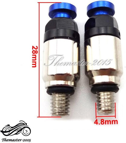ya 6 8.24 baidi 0.8mm Front Fork Air Bleeder Valves for Yamaha YZ 125 250 250F 450F Motocross