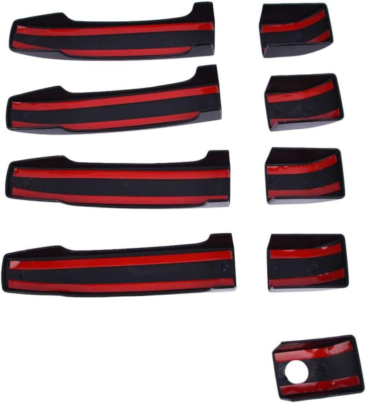 ya 2 8.15 Matt Black ABS Door Handle Cover for Land Rover Range Vogue L322 2002-2012