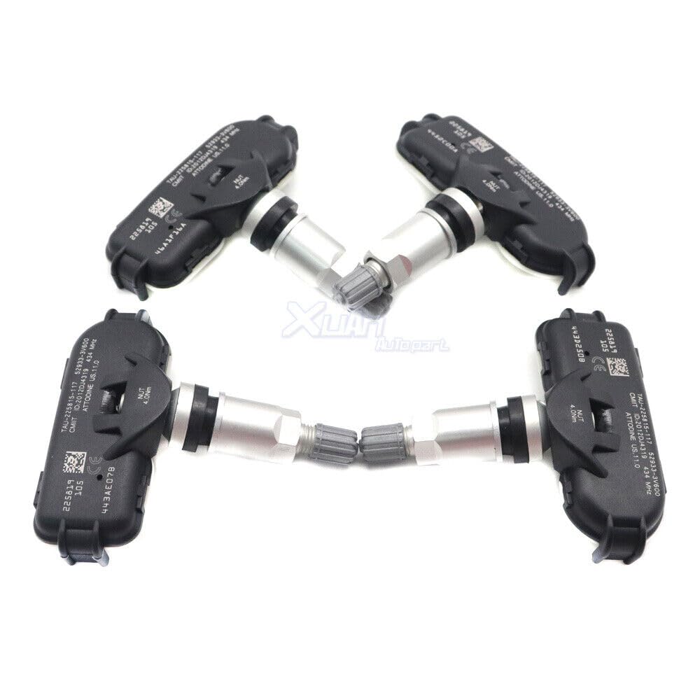 ya 4 8.8 52933-3V600 Package 4X TPMS Suitable for Modern Azera 2015-2017 tire Pressure Sensor