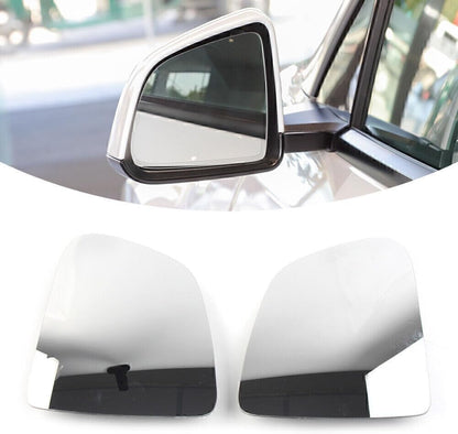 ya 2 8.15 2x White Lens Heating Waterproof Car Rearview Mirror Fit for Tesla Model Y