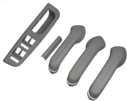 ya 11 9.14 zhengce Suitable for VW Golf MK4 Gray Interior Door Grab Handle Cover Switch Frame