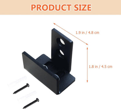 ya 26 10.21 baidi 2 Count Wall Guide Groove Stopper Sliding Door Floor Barn Interior
