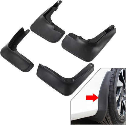ya 4 8.10 for Ford Fusion 13-19 Splash Guard Mud Flaps Mudflap Mudguards Front Rear Black