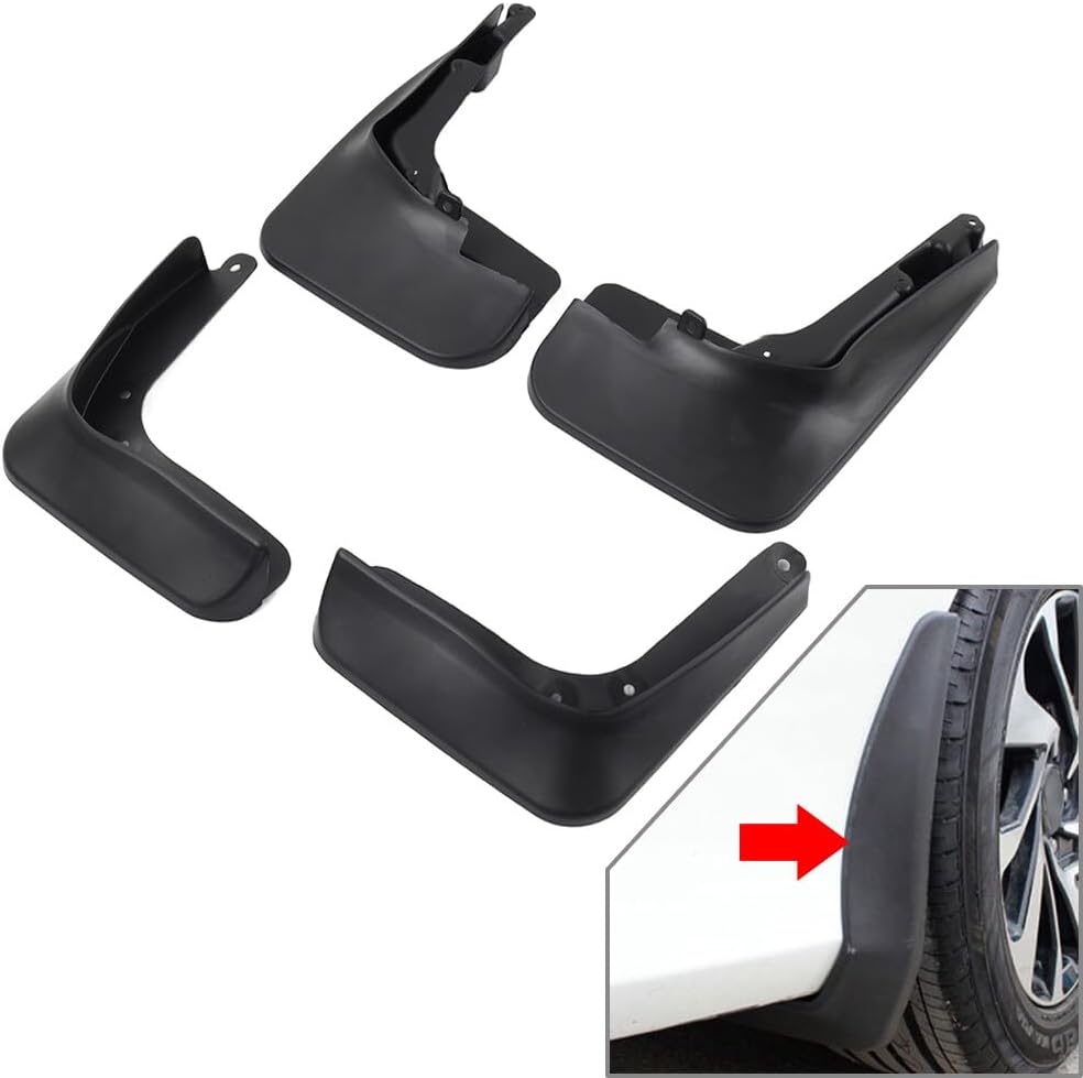 ya 14 9.20 zhengce for Ford Fusion 13-19 Splash Guard Mud Flaps Mudflap Mudguards Front Rear B-1