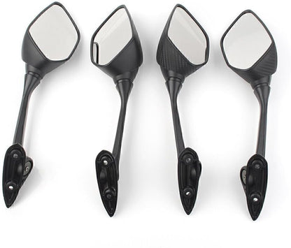 ya 2 8.15 2X Motorcycle Rear View Side Mirrors Fit for Yamaha YZF R25 YZF R3 YZFR3 2014-2018