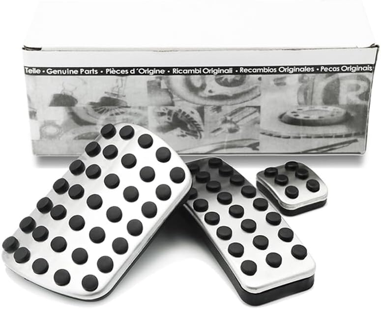 ya 11 9.14 baidi3X Brake Foot Pedal Accelerator Cover for Mercedes-Benz W117 CLA-Class 2013-2016